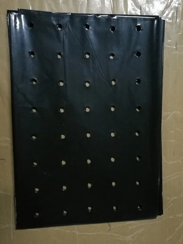 
black compost inlay pe Agricultural bag with holes 