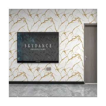 High Quality Self Adhesive 30*60cm  Decorative Peel And Stick Marble Wall Sticker