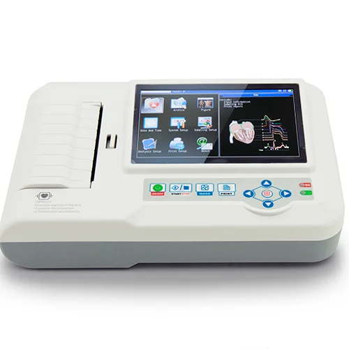 6 канальный ЭКГ 600GT электрокардиограф