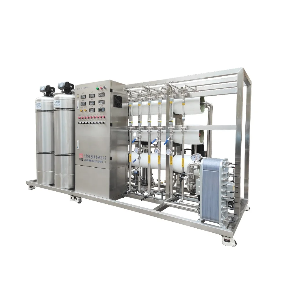 Button 2000L secondary Reverse Osmosis Pure Water without EDI