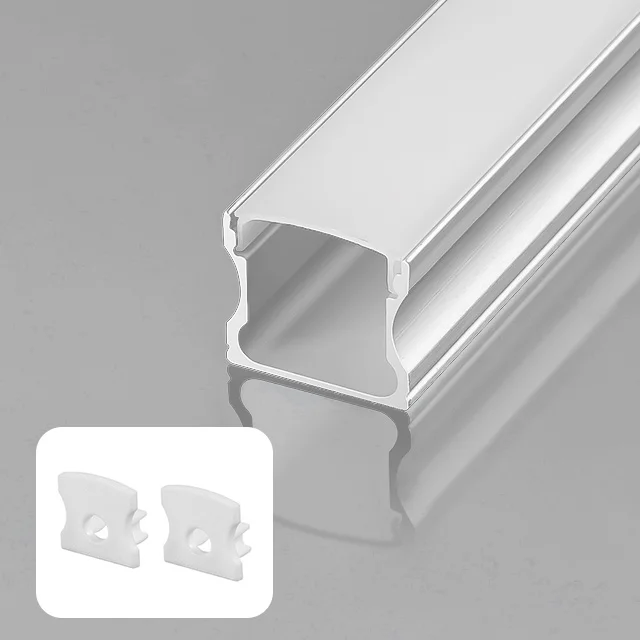 A1714 Factory Outlet led Strip Light Aluminum Profile Ceiling Aluminum Light Profile U shape Aluminum Profile Channel