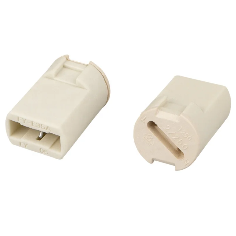 High quality GU10 ceramic lamp holder GZ10 halogen lamp accessories
