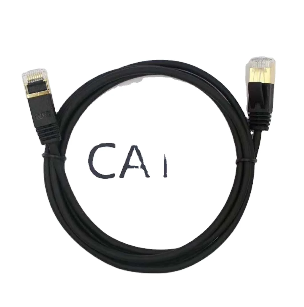  Ethernet кабель 10 футов Cat 8 экранированный Высокоскоростной 40 Гбит/с позолоченным штекером SFTP провода CAT8 RJ45