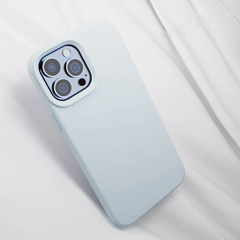 HOT Liquid Silicone Thickening Mobile Phone Shell Case For iPhone 14pro 14Max 14 Pro Max Clear Cover 13 12 11 Cover