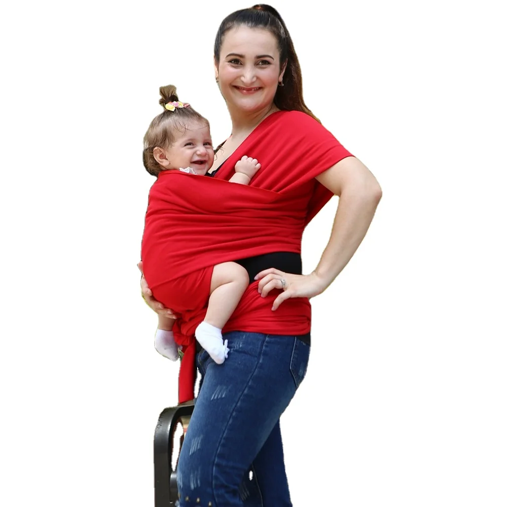 
YILE Baby Wrap Carrier Luxury Extra Soft Turkish Cotton Baby carrier for Newborns Infants and Toddlers 