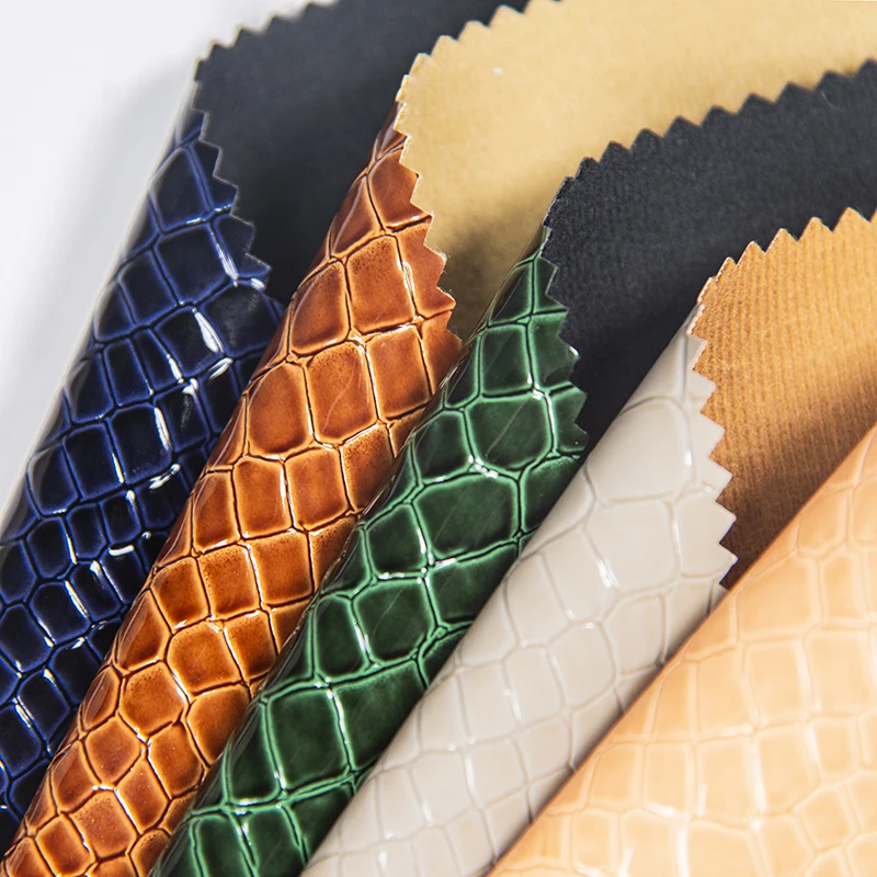 Оптовая Продажа искусственная кожа Крокодил для сумки обувь одежда