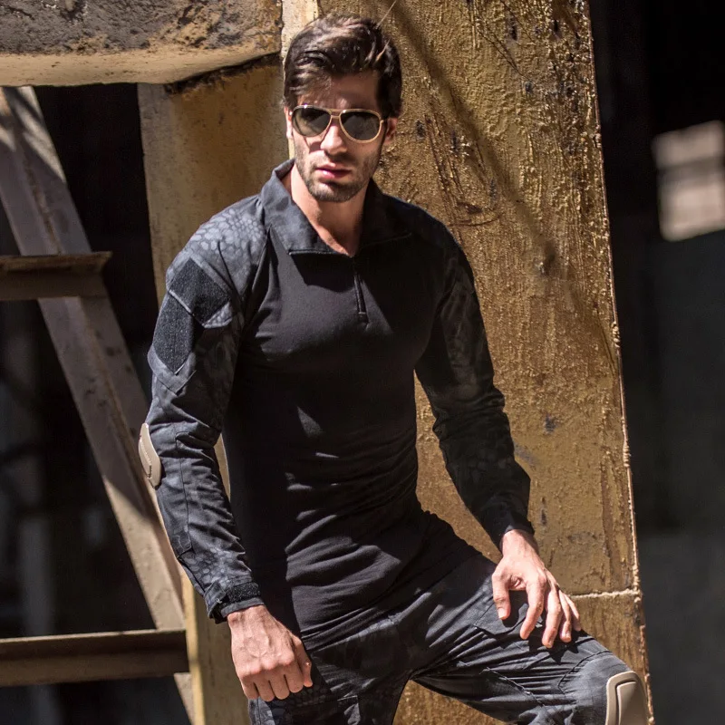 G2 G3 Combat Suit Camouflage Hunting Uniform Set Paintball Gear Military Clothing Army Green Tactical Frog Suit