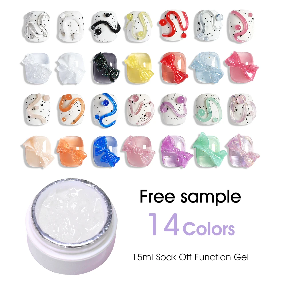 Custom Private Label UV Nail Tip Glue Gel Fake Nail Glue For Press On Nails