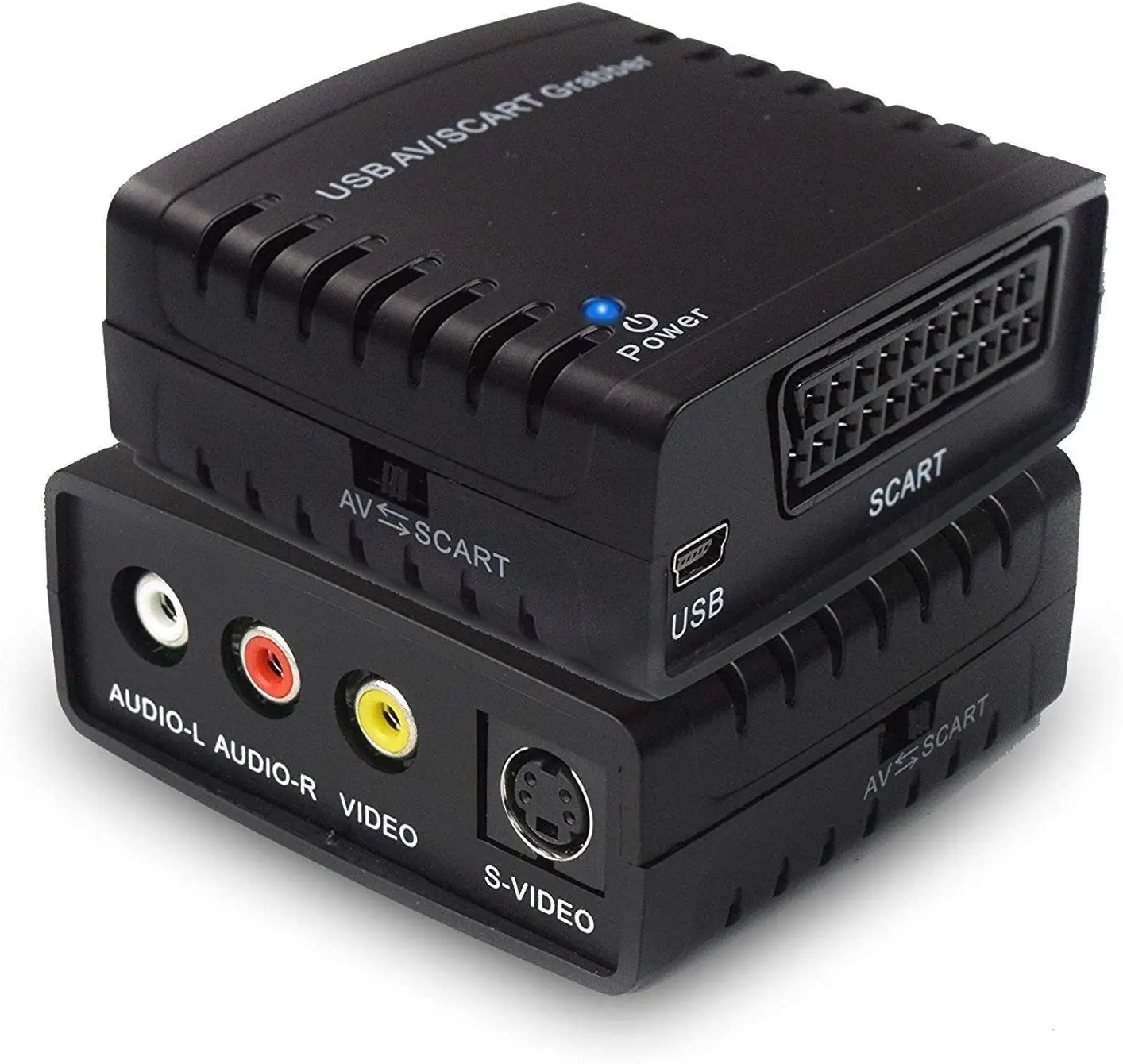 USB Video Grabber Adapter- TV / Hi8 / VHS zu Digital Grabber, Video Converter mit Scart Adapter