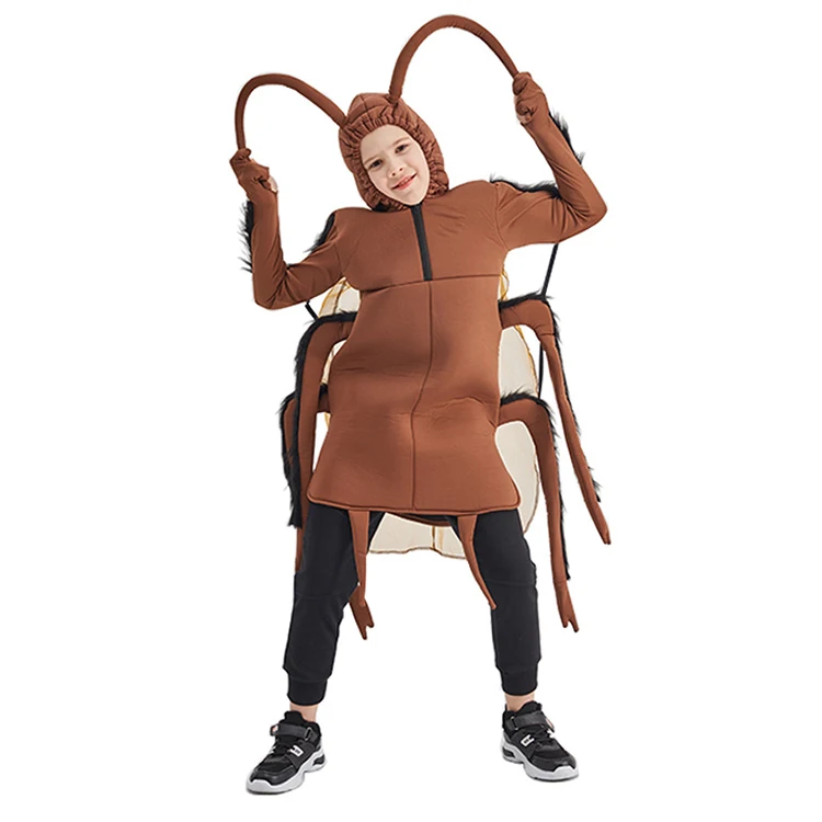 High-end Halloween Funny Cockroach Cosplay Party Dress Costume Boys Clothes
