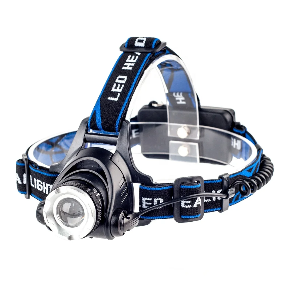 Manufacturer Supply Bright light T6 High power Aluminum alloy charging LED Headlamp