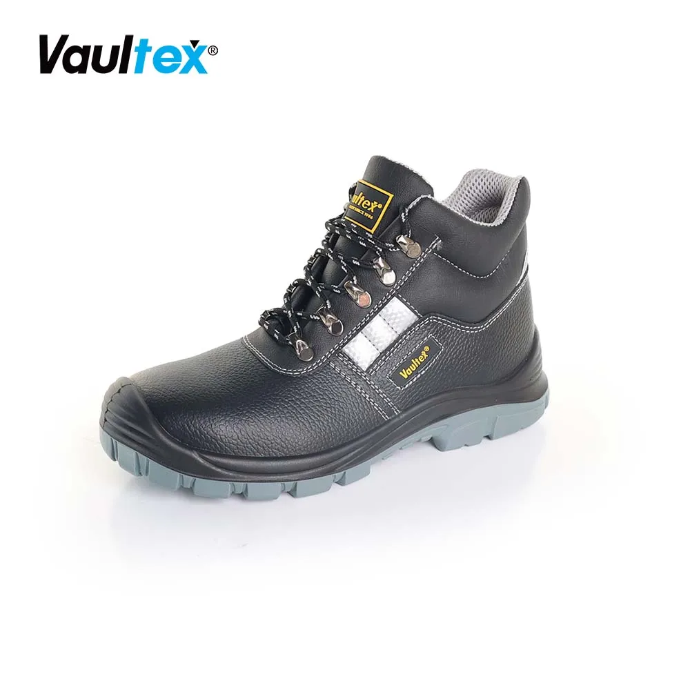 Vaultex safety boots manager brand safety shoes manufacturer leather safety shoes boots men work shoes black with EVA outsole