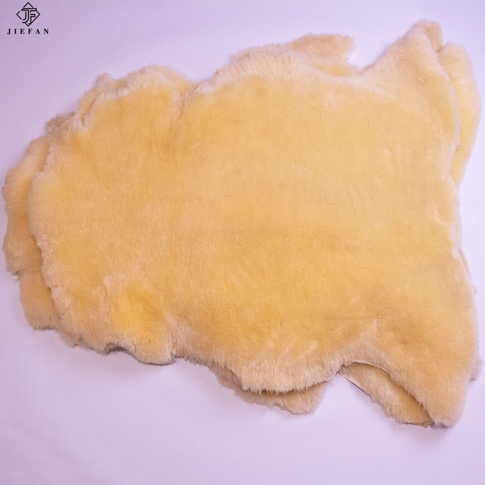 Высококачественная Длинная шерстяная шкура из овчины