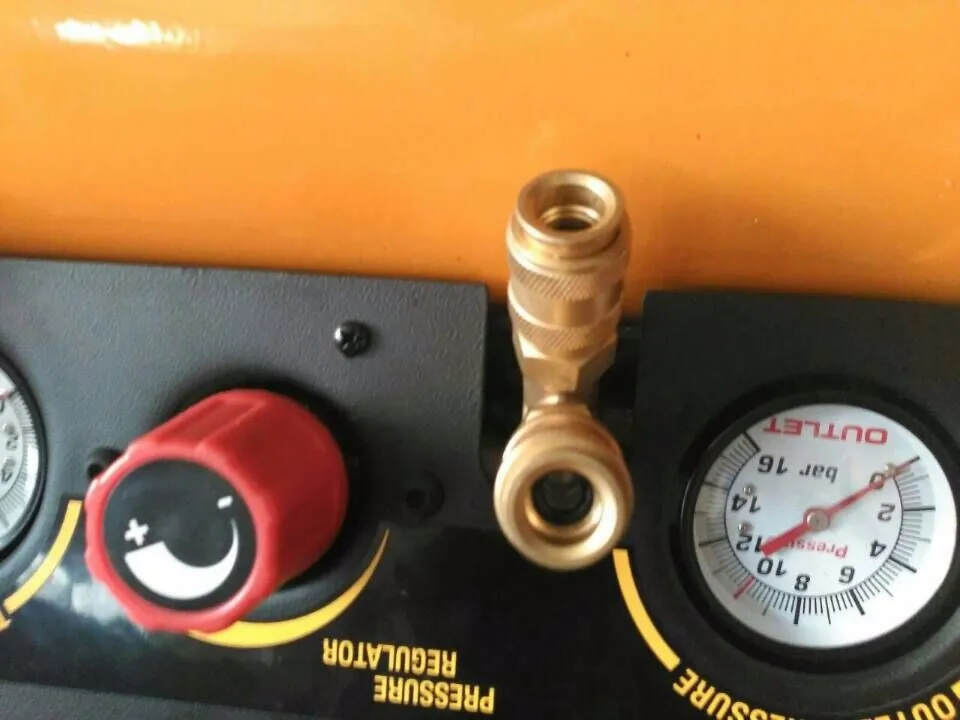 2024 portable air compressor electric silent 100L piston 6.5HP gasoline Rotary Screw Air Compressor