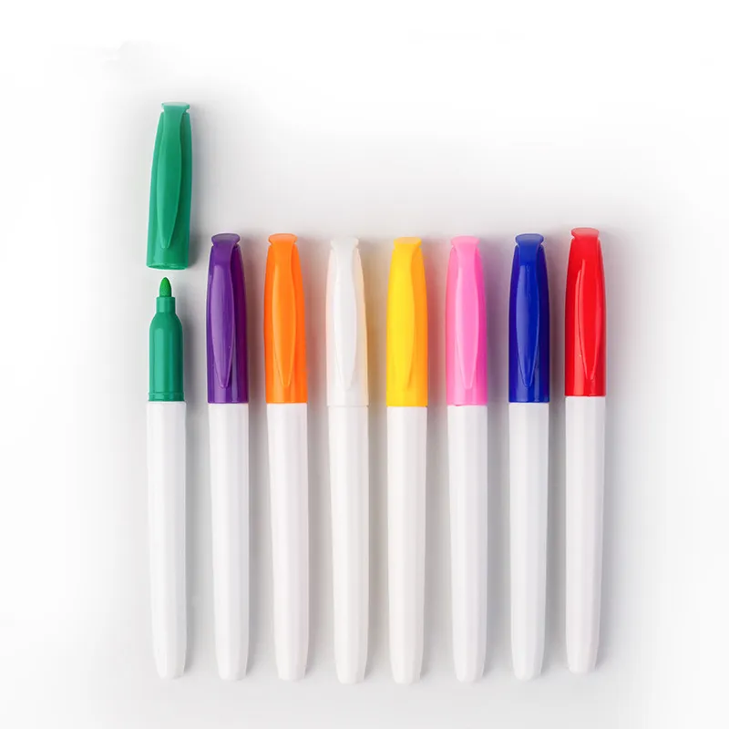 Маркеры для мытья окон с жидким мелом стираемые на воде маркеры рисования со стеклом влажные белым