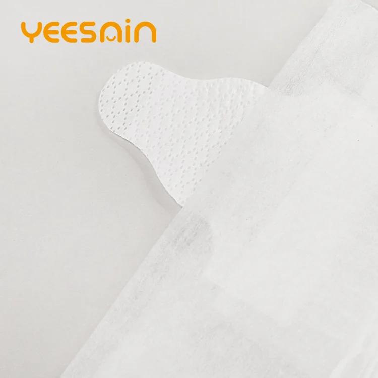 Organic Hospital Overnight Ultra Thick White Yellow Disposable Adult Diaper Plain for Old People