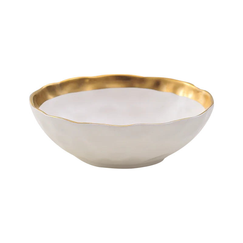 2022 Black and white luxury dinner set vajilla new design porcelain tableware