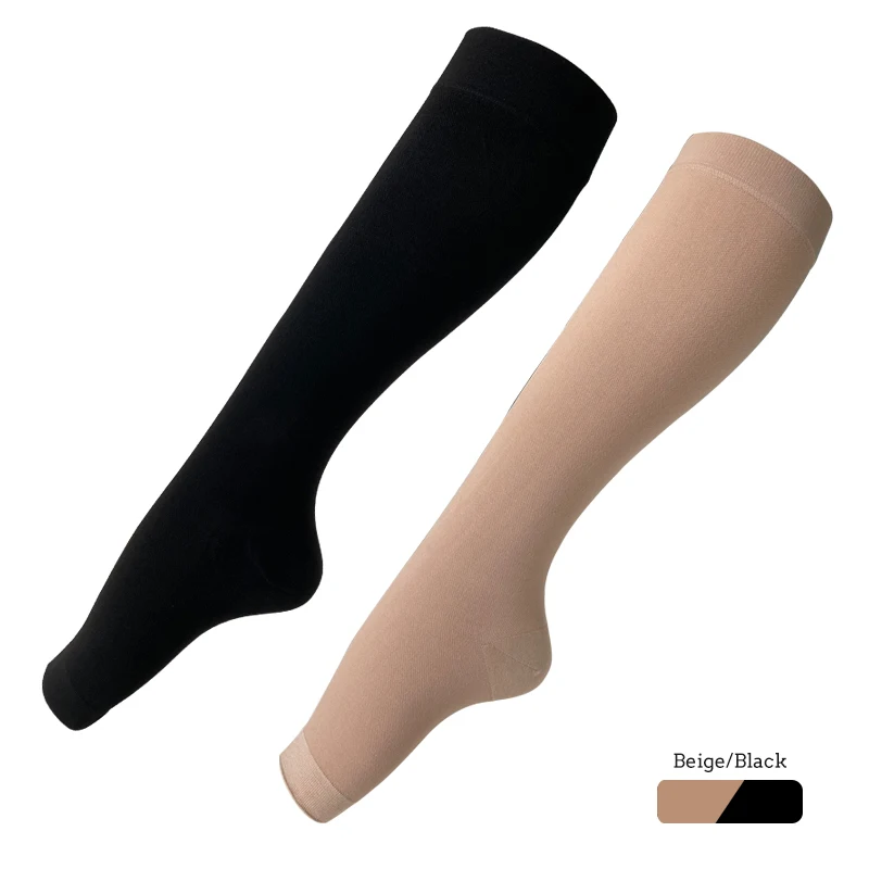 Medical Graduated Pressure socks 30-40mmhg Knee High Orthopedic Support Compression Stocking