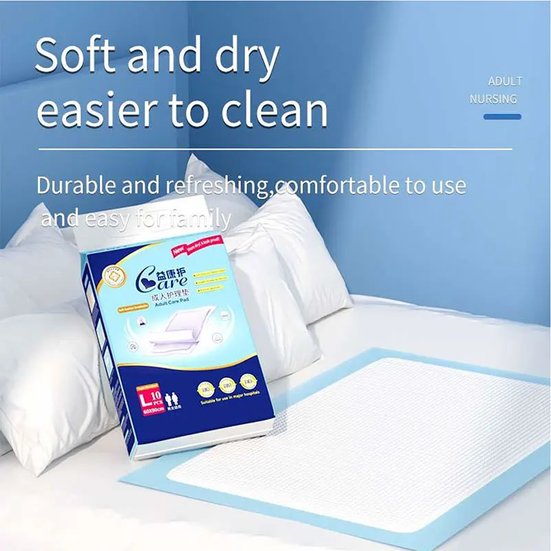 Portable XL Size Underpads Bedridden Patients 60*90 Super Absorbent Disposable ABS Changing Waterproof Sheet Fluff Pulp Material