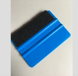 Car wrapped tool window film squeegee scraper