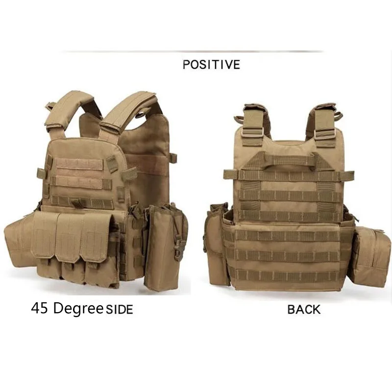 2022 Brand New Lightweight Oxford Cloth Tactical Training Vest Suitable for Outdoor Hunting  Fan Training