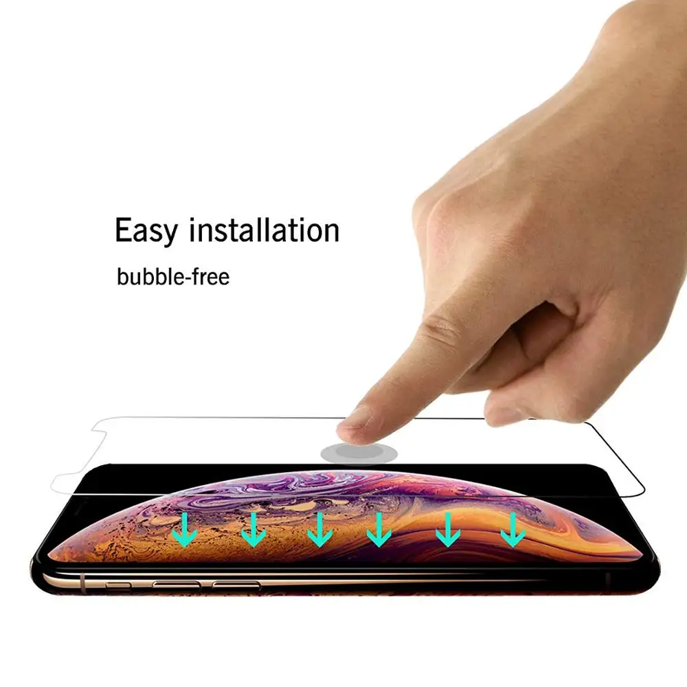 
Free Shipping Tempered Glass Screen Protector Protective Glass Film For iPhone 5 SE 6 7 8 Plus X XS 11 Pro Max 