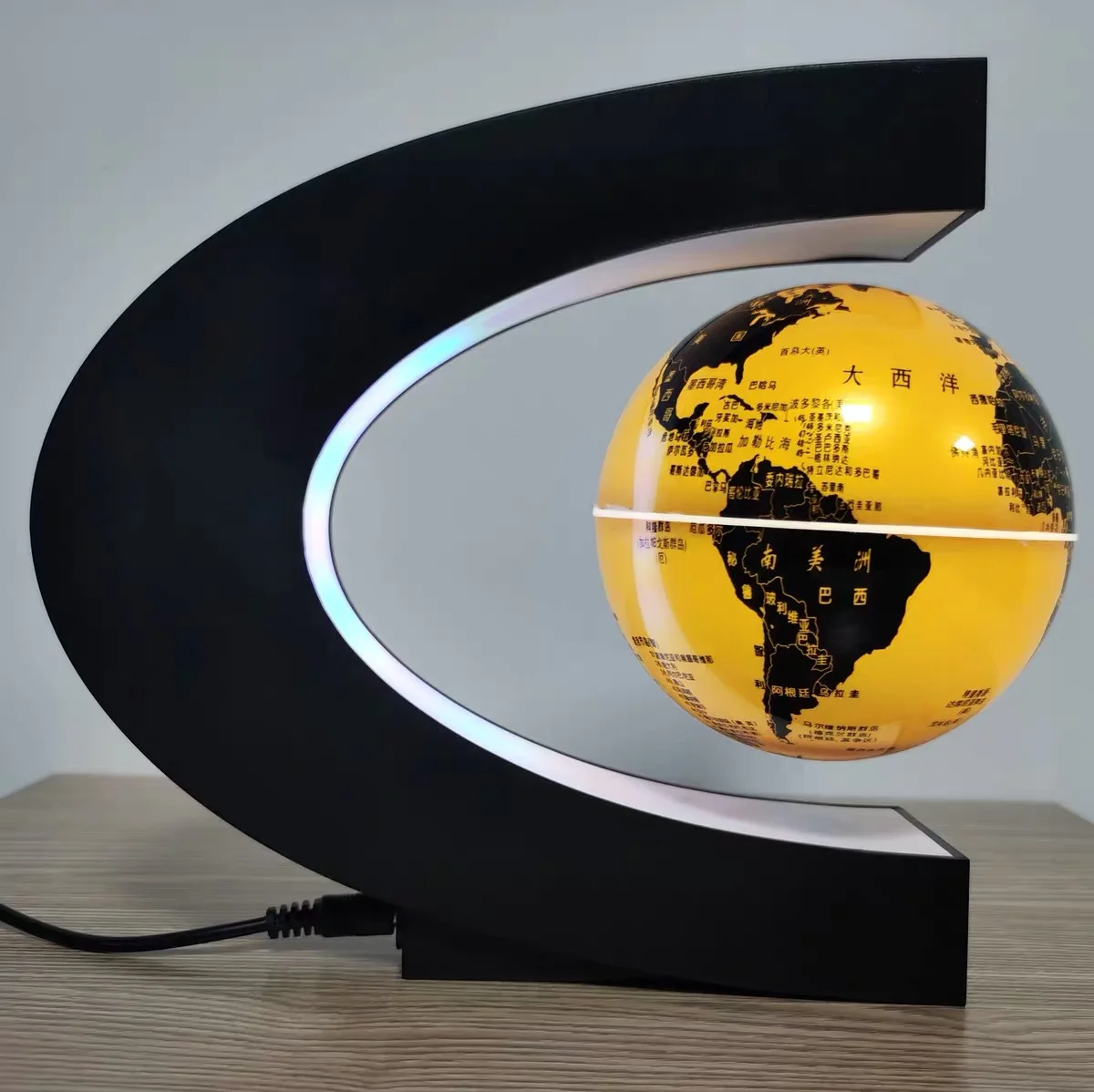 LED Party Floating Magnetic ABS Levitation Globe Lorld Map Electronic Antigravity Lamp Novelty Light Home Decoration Birthday L