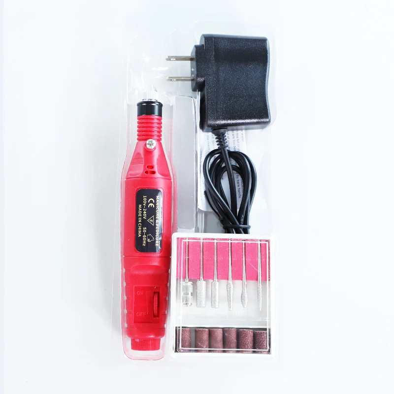 2022 Hot Sale Nail Bits Professional Nail Drill Bit Nail Drill Machine With USB or EU US Plug