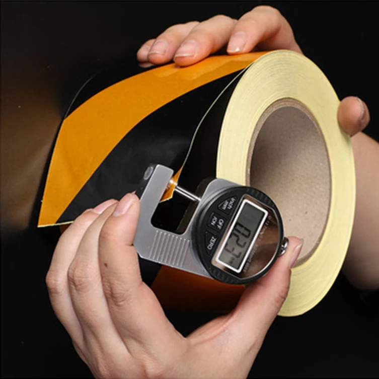 4 Inch Black Pink Purple Red Yellow Vinyl Reflective Floor Hazard Tape