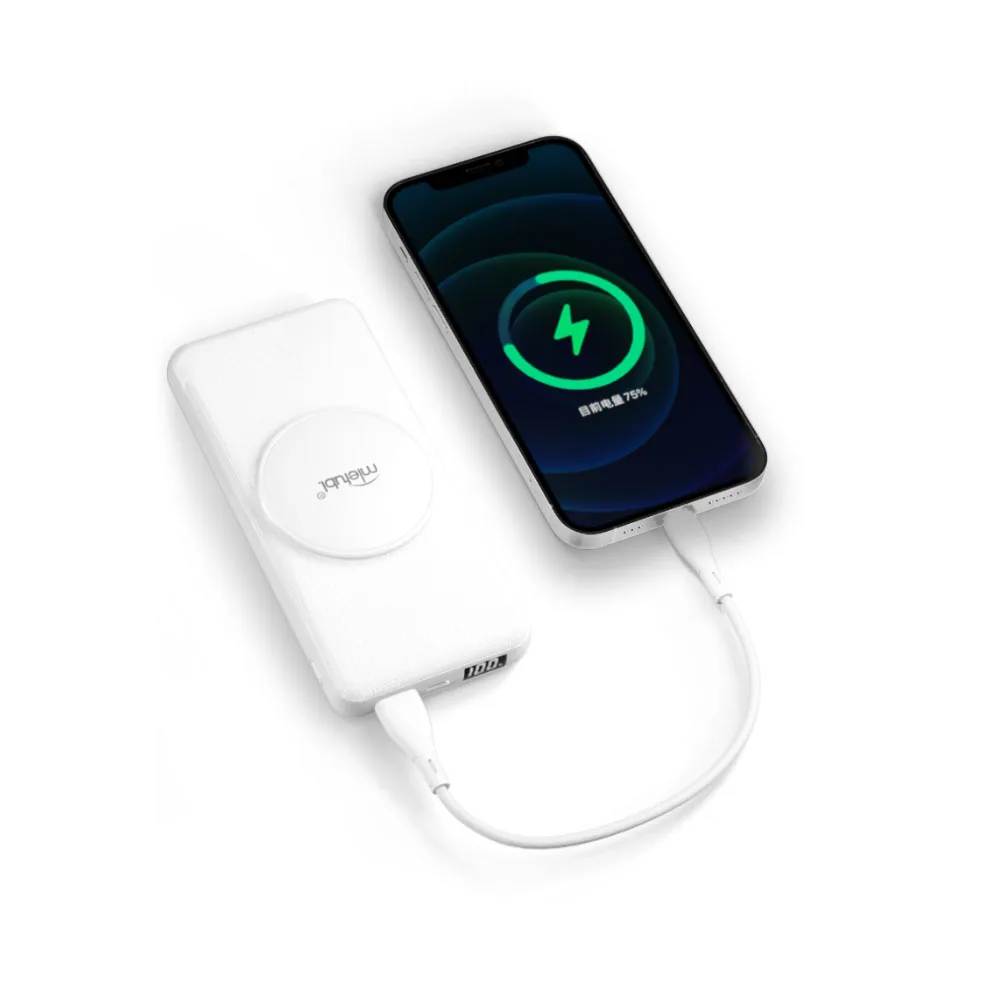 Mietubl Portable power super fast charging series MTB-P04 QC22.5 W + PD20W+ 15W wireless charger  10000 mah (37 wh)