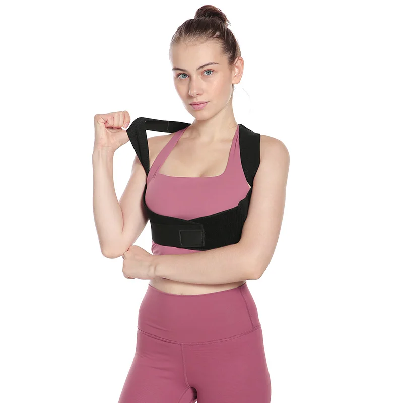 New Product Upper Back Spine Support Orthosis Adjustable Shoulder Strap Breathable Straight Back Brace