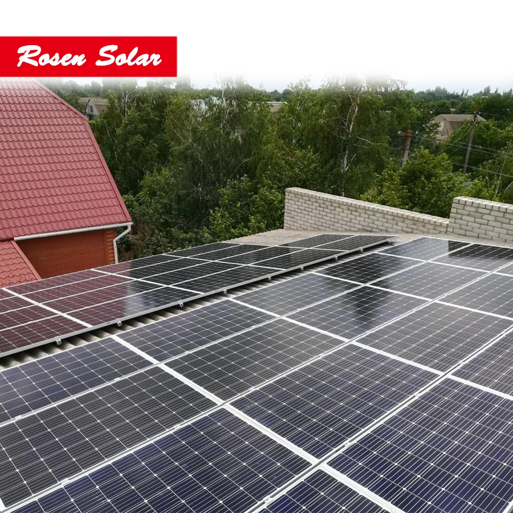  20KW силовая решетка системы солнечной энергии