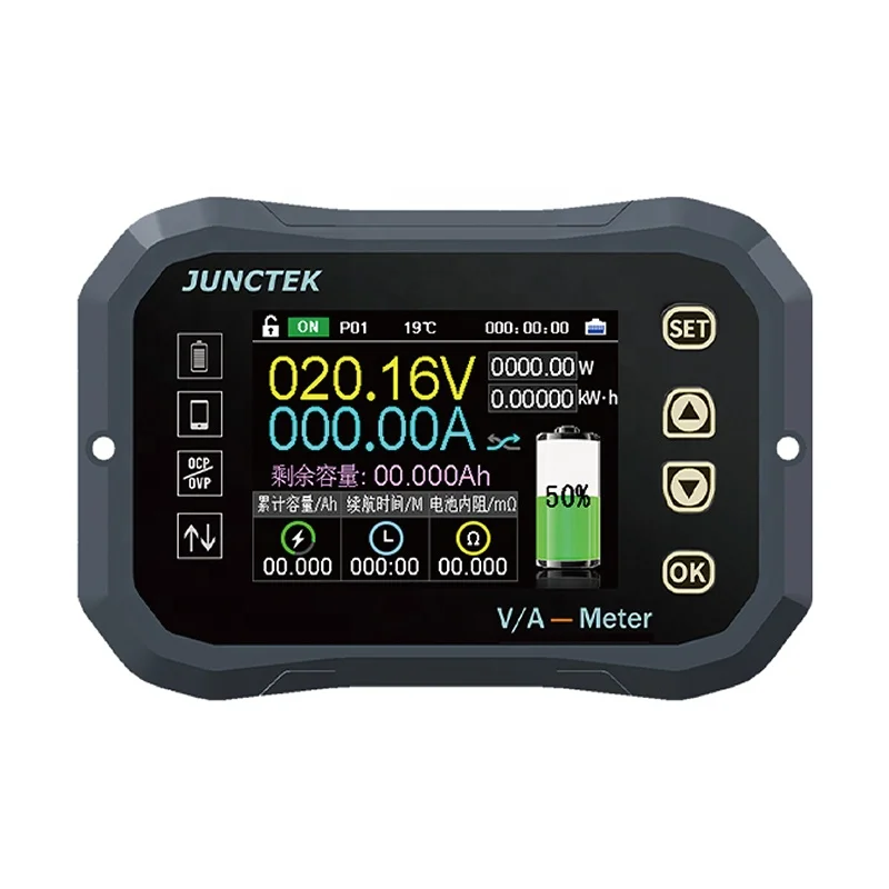 KG110F Battery Coulometer 120V 100A Coulomb Meter Battery Indicator Capacity Tester LCD Power Display Phones Control