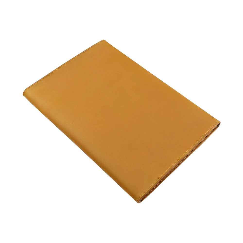 New fashion laptop case genuine leather computer bag slim leather laptop sleeve cover case