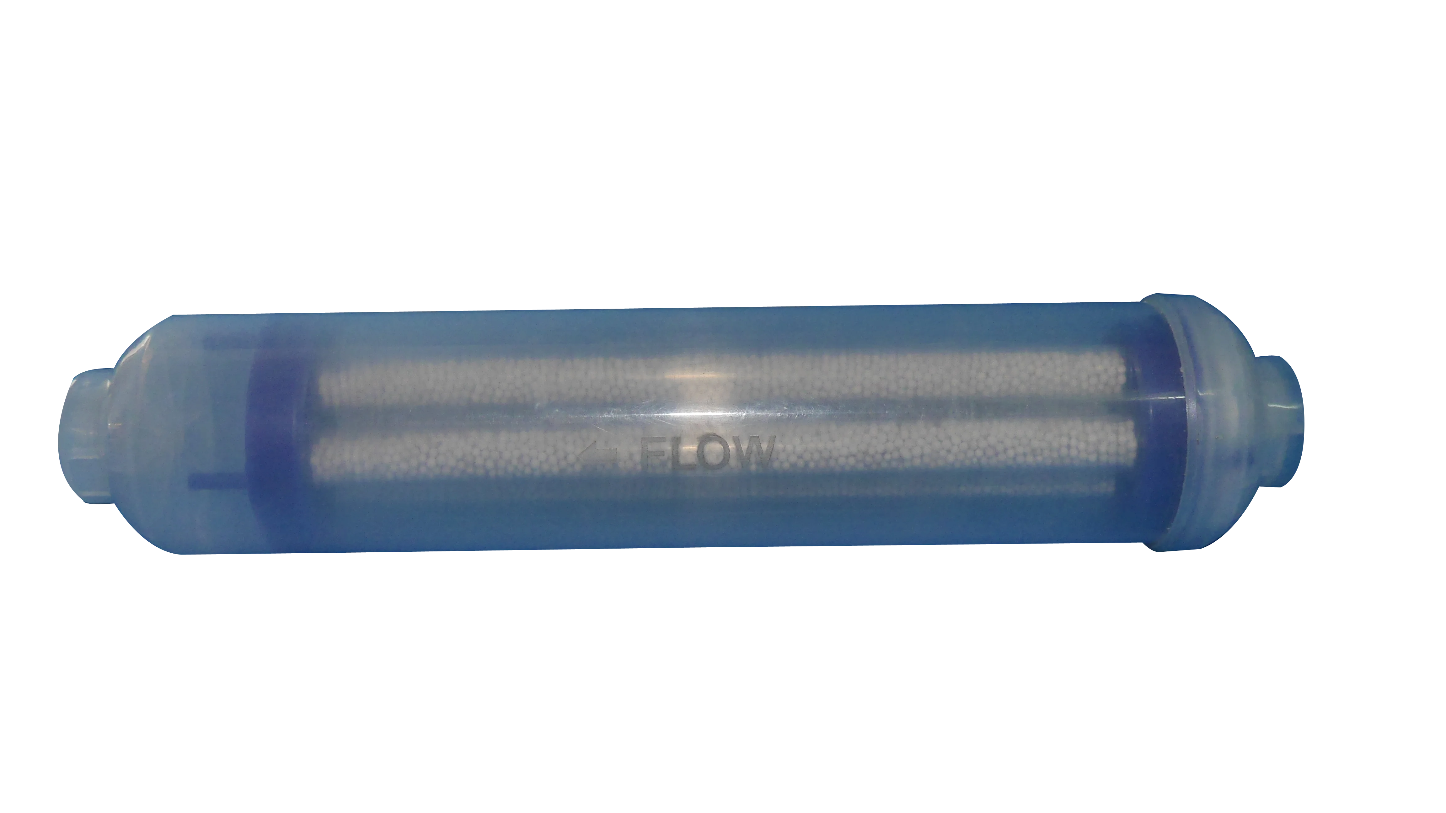 Post carbon in- line water filter cartridge