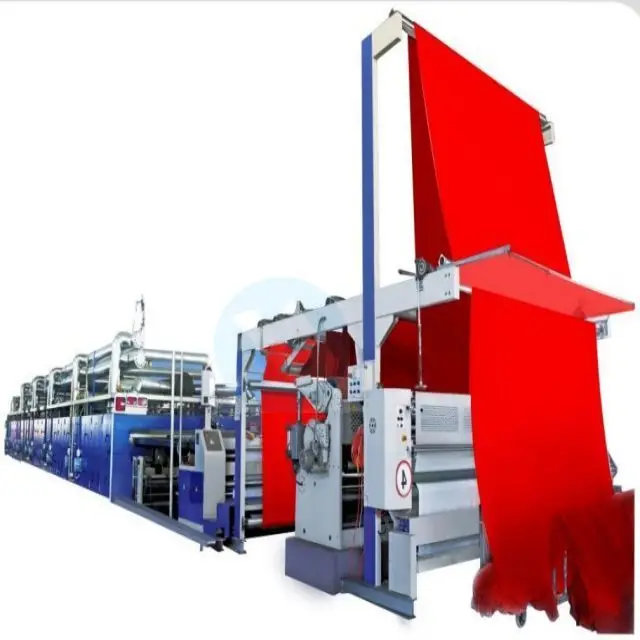 Fully Automatic For Textile Finishing Process Natural Gas Heating Changer Fabric Stenter Machine