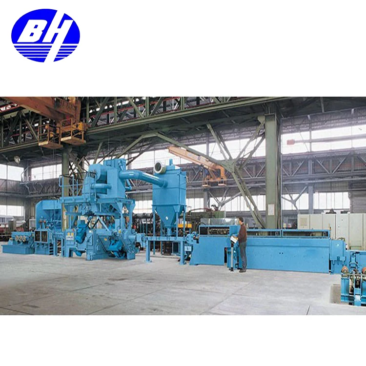 Wire Rods  Mechanical Shotblast Descaling Machine/Abrasive Shot Blasting Equipment for sale