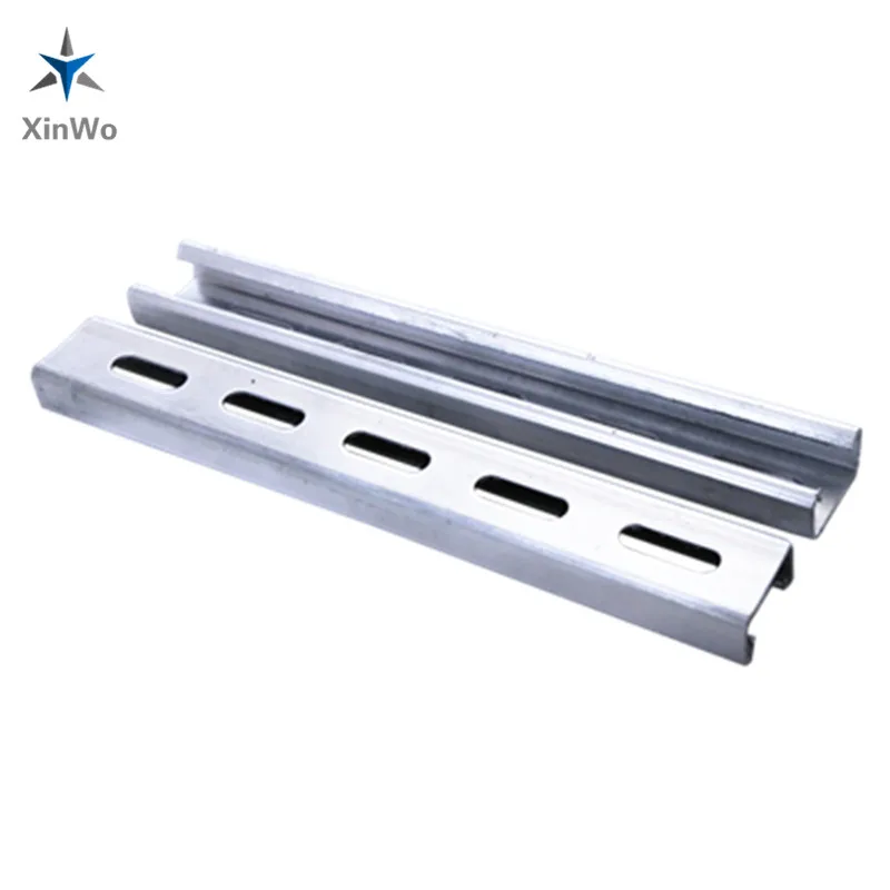 Factory high quality steel beams c channel hot dip galvanized unistrut channel