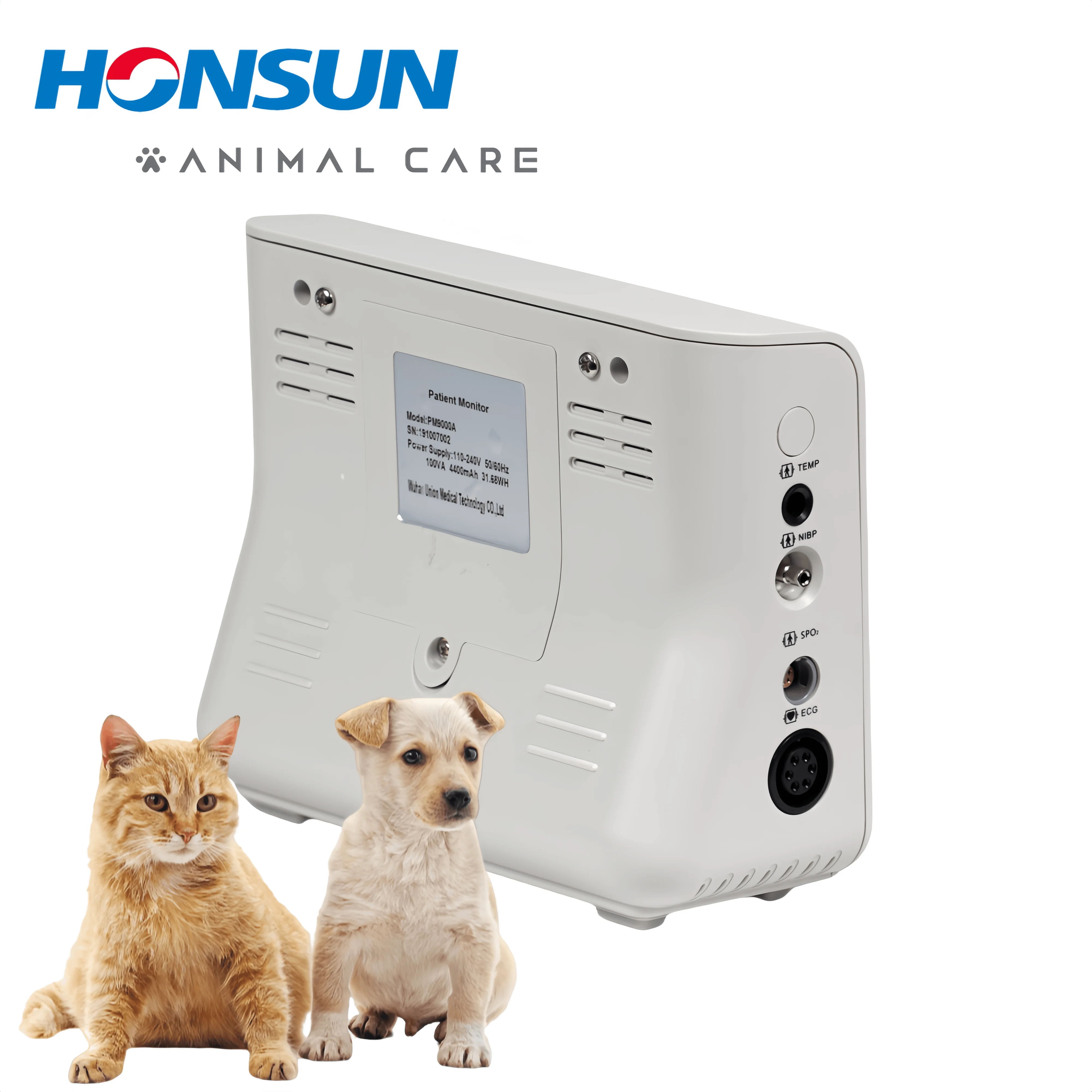 Veterinary Equipment Veterinary Patient Monitor Multiparameter ICU Machine Veterinary Clinic Hospital For Animal Pet Dog Cat