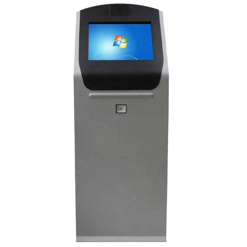 Kiosk Hotel Check in Camera QR Scanner Queue Management Touch Screen Self Service Information Parking Kiosk for Airport