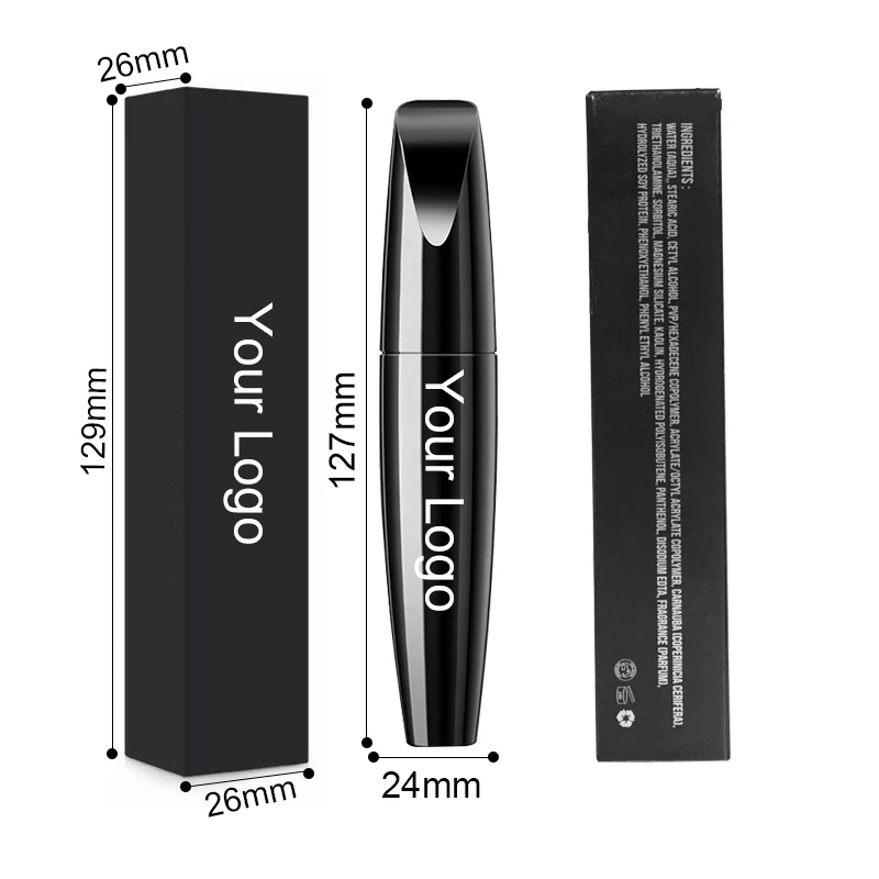 New Arrival Customized 4d Water-based Mascara Private Label Waterproof Mascara