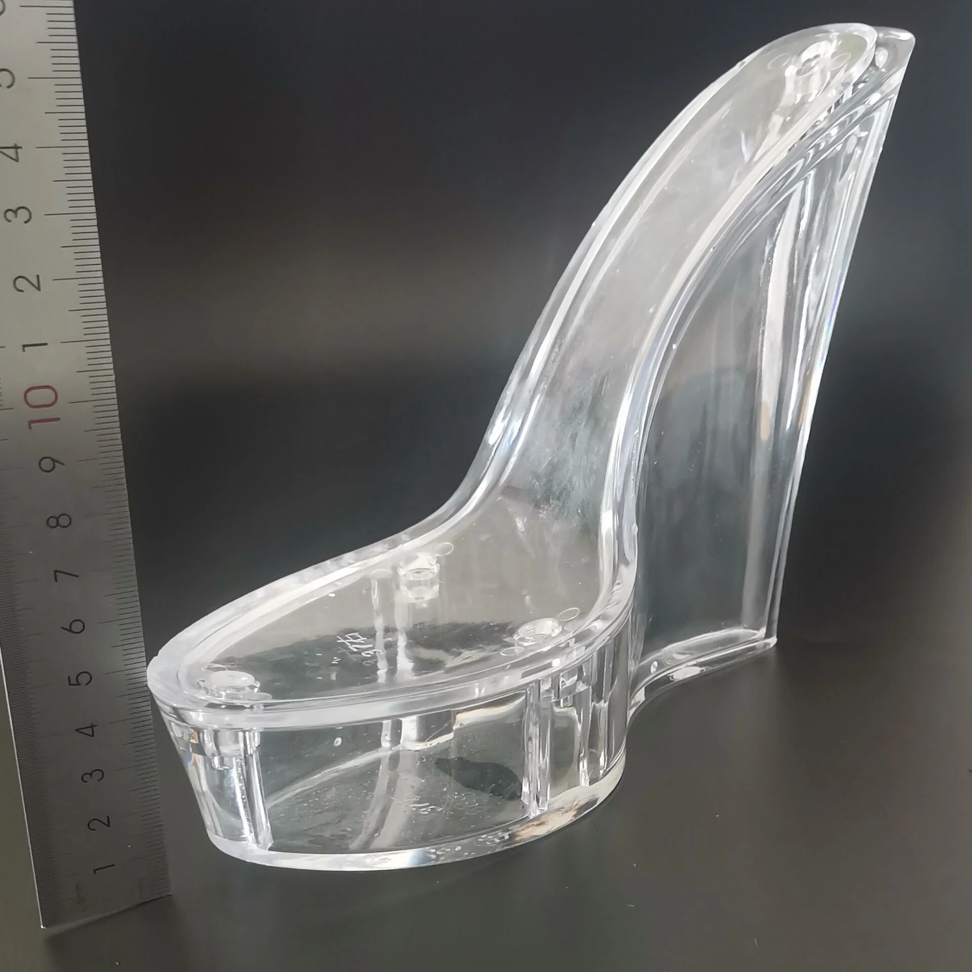 14.5cm woman high heel wedge clear sole for shoe making