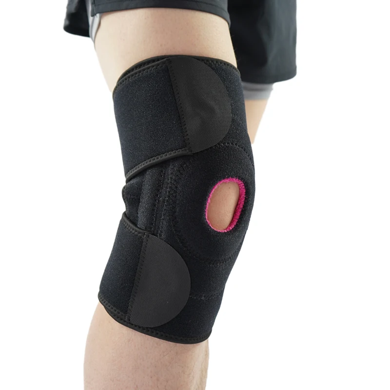 Neoprene Knee Support Pad Compression Knee Braces Joint Support With Spring Walker Knee Support