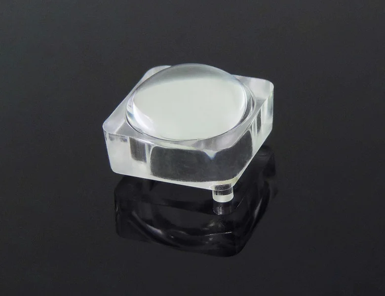 10.3*10.3mm 60 120 degree SMD 5050 led optical lens for led lights