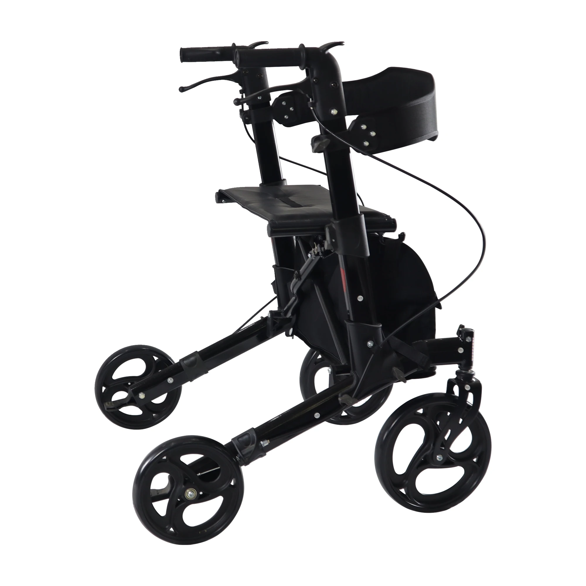 Removable Assisted Walking Aluminum Rollator with Disabled Scooter with Old People Wheelchair
