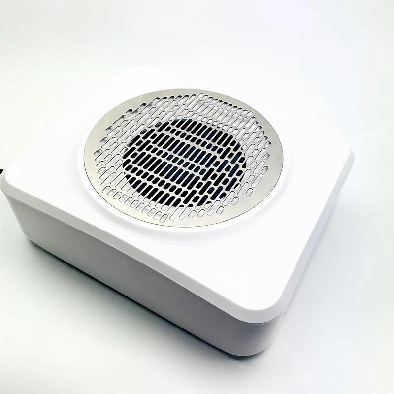 
High Quality 40w 45w Pink, Or White Clear Manicure Nail Drill Vacuum Cleaner Electric Dust Collectors Machine With Led Light/ 