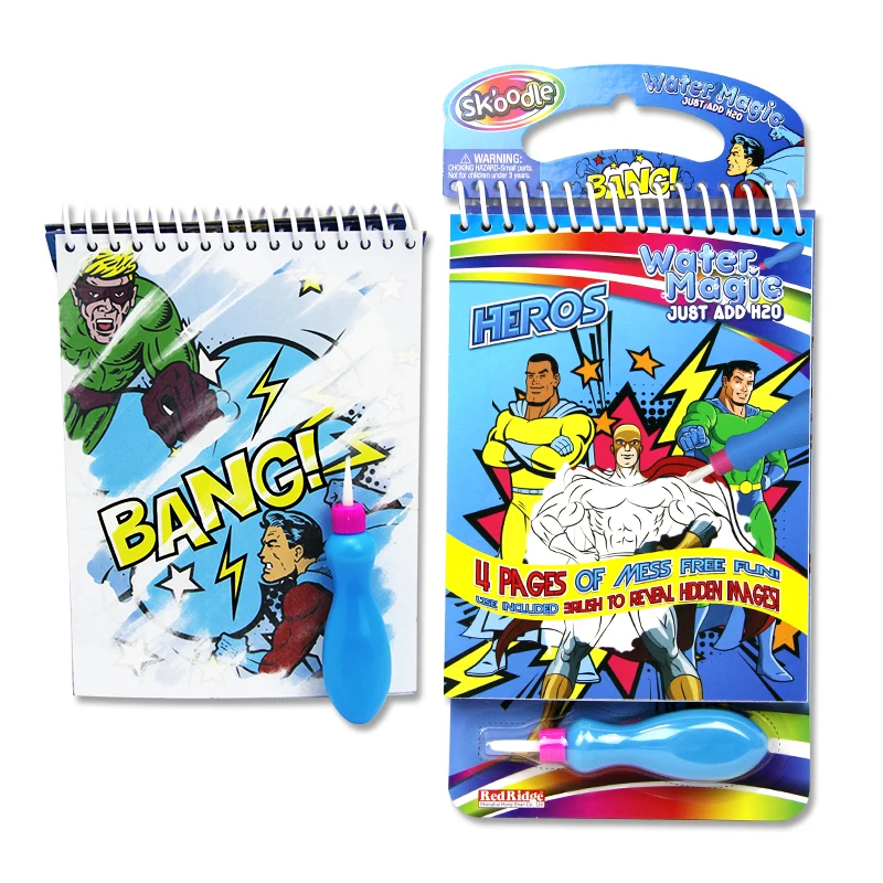 New Product Cartoon Children Magic Water Drawing Book