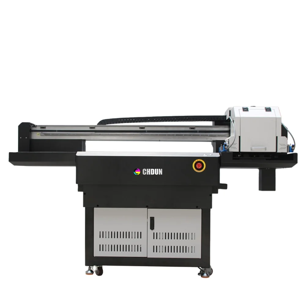 CHDUN Dual Heads I3200 Large Format UV Flatbed Printer 9060 UV Inkjet Printing Printer Machine for Acrylic Glass Wood Board