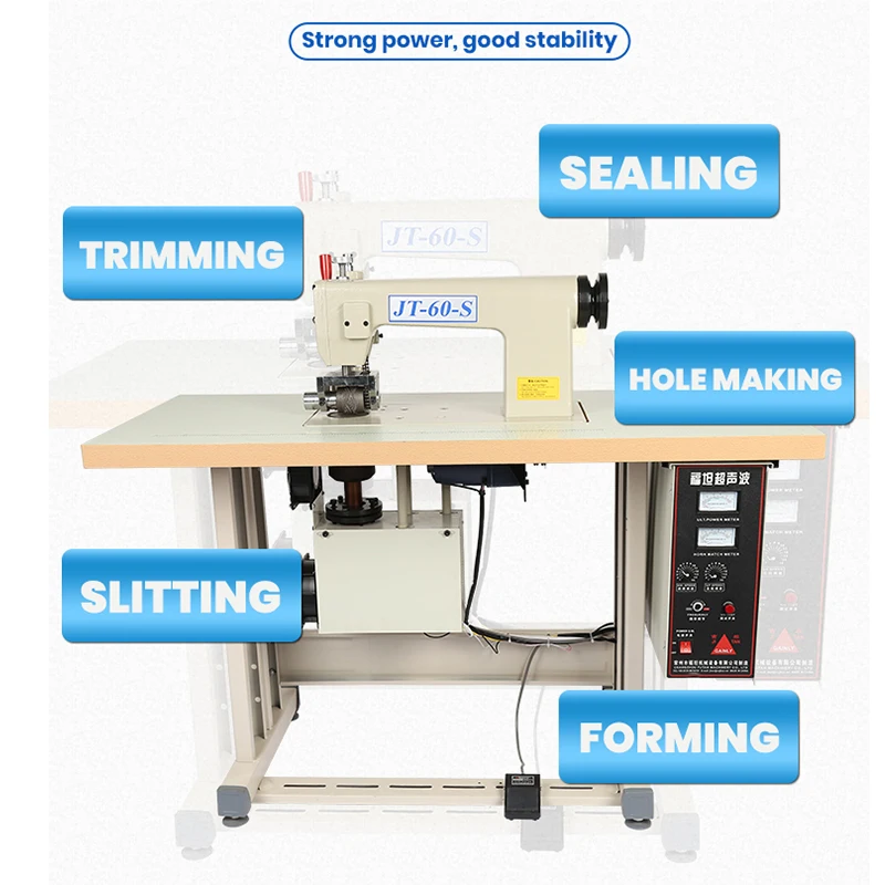 Ultrasonic non-woven bag sewing machine JT-60-S