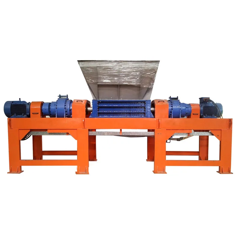 Factory Prices Machine Metal Mobile Micro Double Shaft Shredder